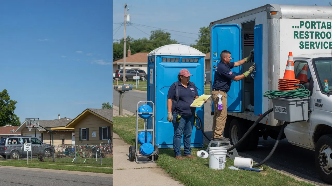 Portable Toilet Rental in Irwin, OH near me